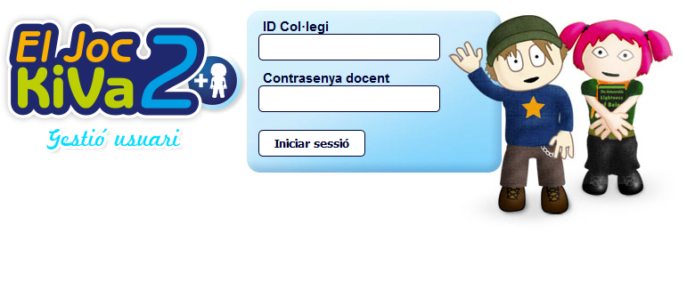 El joc KiVa 2, Gestio usuari
